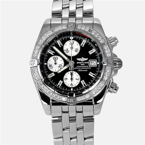 breitling chrono a13356|breitling a13356 diamond bezel.